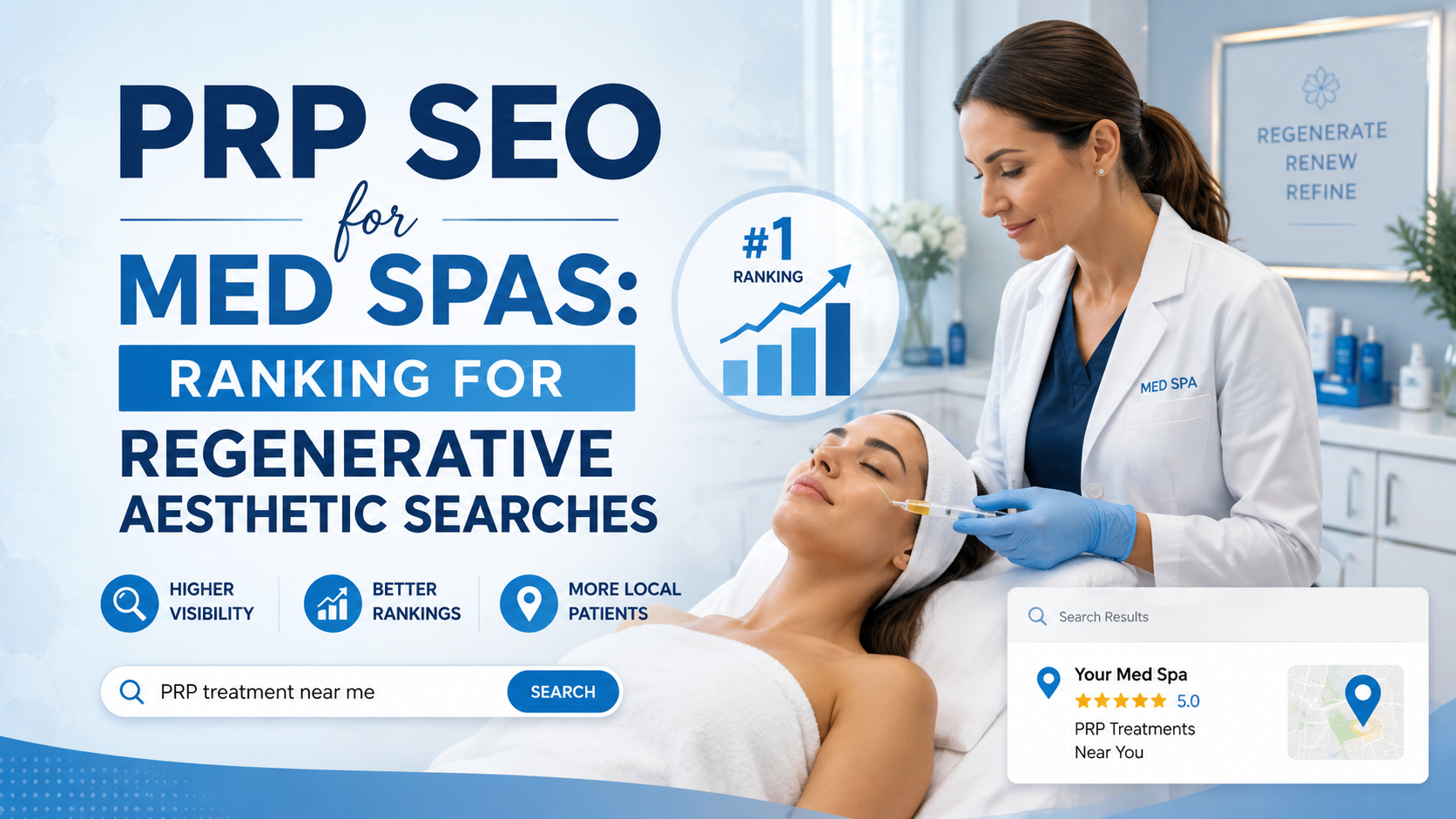 PRP SEO for Med Spas: Ranking for Regenerative Aesthetic Searches article preview by Vistrane
